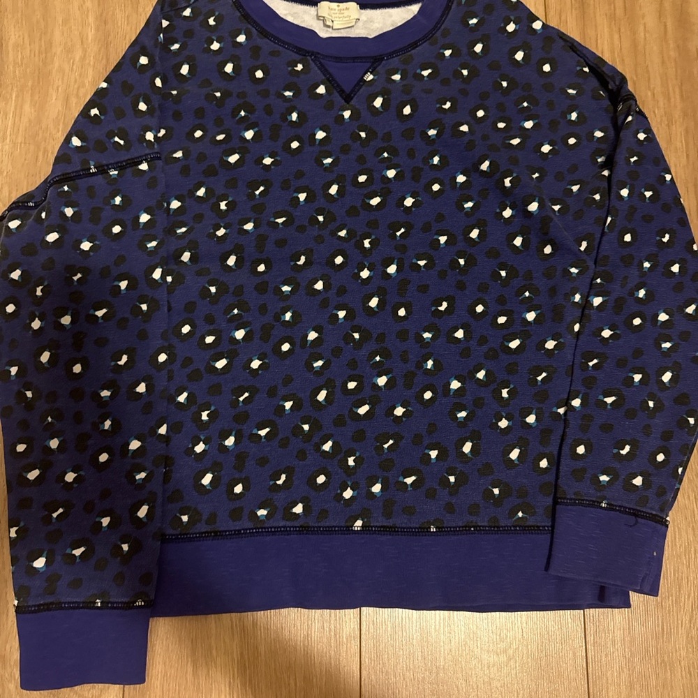 Kate Spade New York Leopard Print Sweatshirt